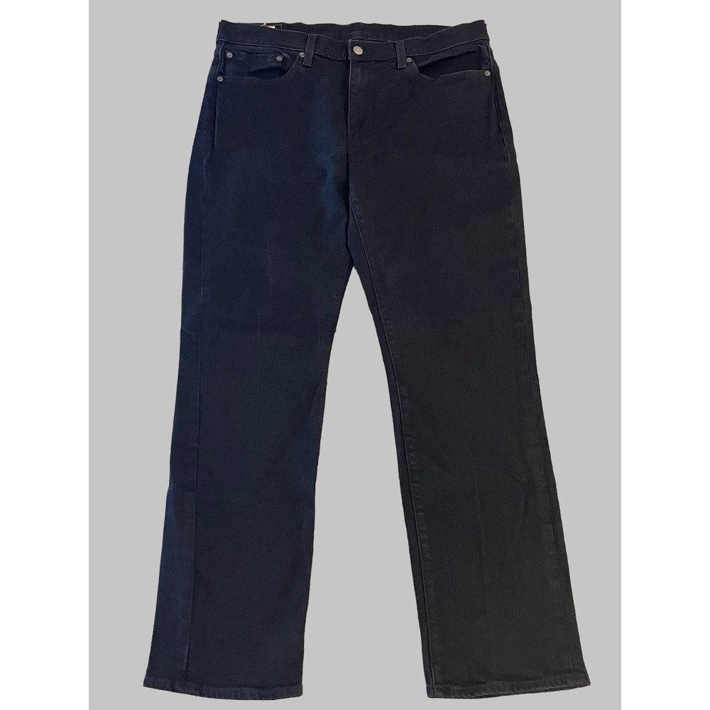 Levis 514 Premium Jeans Mens 36x32 Black Straight Big E